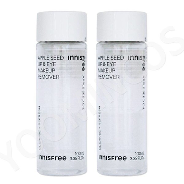 1+1 Innisfree Apple Seed Lip & Eye Remover / 1+1