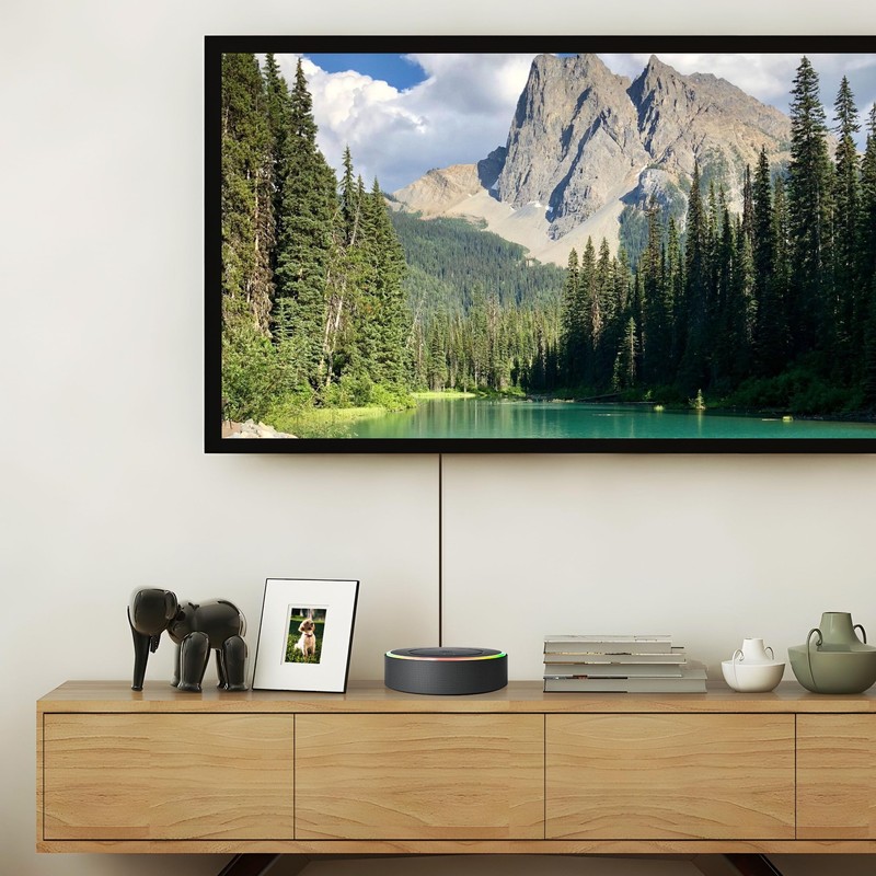 Core Innovations Amplified Indoor Antennawith Sound-Reactive LED Lights