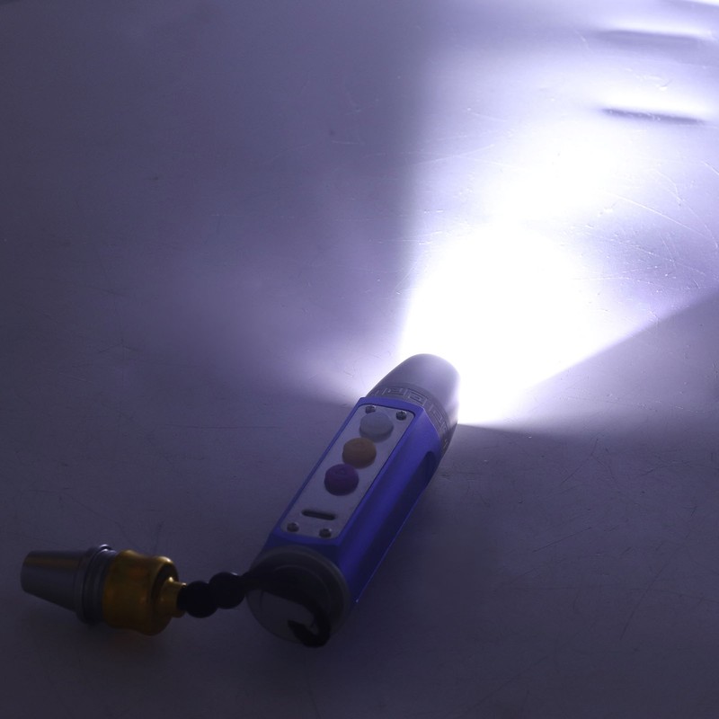 Adjustable Gem Identification Light Pocket 3LED Jewelry Appraisal Flashlight with