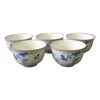 和山 有田焼 Grapes 's-bower Tea Tea Bowls 5 Pack