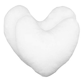 Hometex Canada Pillow Insert 16" Heart Polyester Filled Standard Cover (2 Pack)