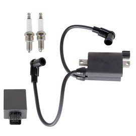 WFLNHB Golf Cart Ignition Coil igniter CDI Spark Plug with MCI Engine Replacement for EZGO 72866-G01 72872-G01 2004-2008