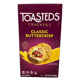 Kellogg's Toasteds Classic Buttercrisp Uniquely Crafted Crackers 8 oz