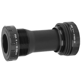 VBESTLIFE Bike BC Bottom Bracket, Aluminium Alloy 1.37 x 24T Road Bikes, Mountain Bikes, 68-73 mm BB Bottom Bracket (Black)