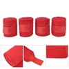 4Pcs Horse Leg Warp Self Adhesive Breathable Wear Resistant Animal