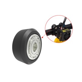 euroharry 3D Printer Accessories, V-Groove POM Models, Plastic Pulley, V-Groove, Ball Bearing Pulley, Passive, Round Wheels, 625Z Compatible with Ender 3 CR-10 / CR-10S (12)