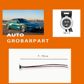 AC HIGH HVAC Pressure Switch Connector Wire Plug Pigtail Wiring harness Compatible with CHEVY AVALANCHE EXPRESS SILVERADO SUBURBAN 1500 2500 3500 BERETTA BLAZER IMPALA MALIBU TRAILBLAZER 1995-2012