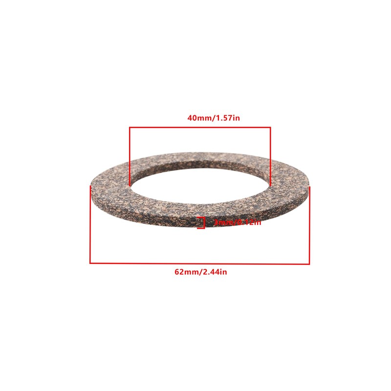 LT Easiyl 10-Piece Rubber Cork Fuel Cap Seal 40 x
