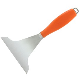 Bonsicoky Griddle Scraper for Flat Tops - Stainless Steel Grill Scraper - Kitchen Supplies Grill Accessories for Outdoor BBQ Cleaning