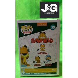 Funko Pop! Nickelodeon Garfield with Lasagna #39 With Protector