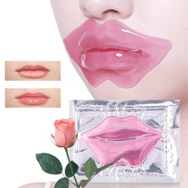 YAYAMIYA Lip Mask, 50 Pieces, Face Pack, Rose & Cream Included, Lip Care, Lip Pack, Dry Prevention, Chapped Lips, Travel, Lip Pack, Lip Moisturizer, Portable, Compact, Rough Lips, Lip Balm, Oil, Lip