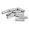 10Pcs Coupling Nut Female Thread Round Rod Connector 304 Stainless