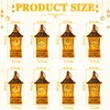 Zecnaud Ramadan Deko Laterne, 8er Set Mini Ramadan Laternen, Ramadan