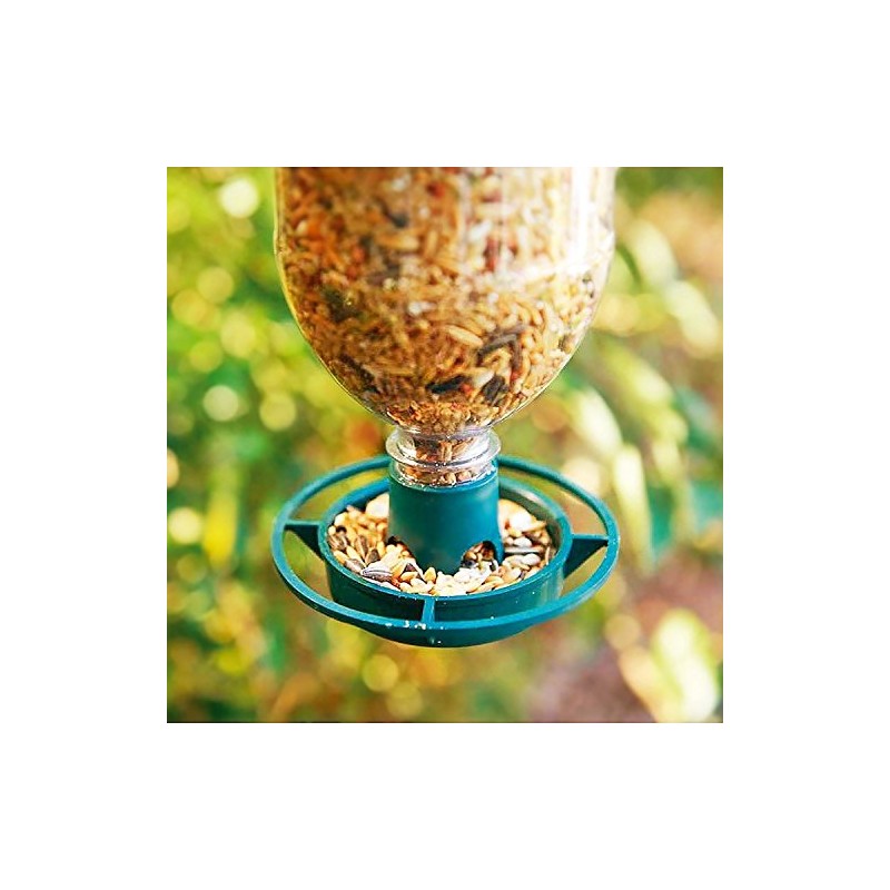 AROIJUN Parkland Pack of 4 Bottle Top Hanging Bird Feeder