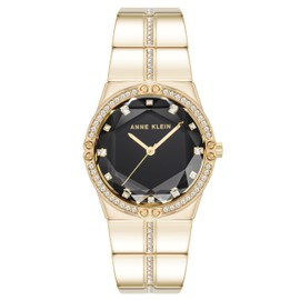 Anne Klein Women's Premium Crystal Accented Bracelet Watch