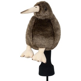 Golf Character Cover, Driver Cover, For DR, 460cc, Club Head Cover, Wood Cover, Long Neck Knit, Smooth Removal, Healing, Cute, Single Item, Kiwi Bird