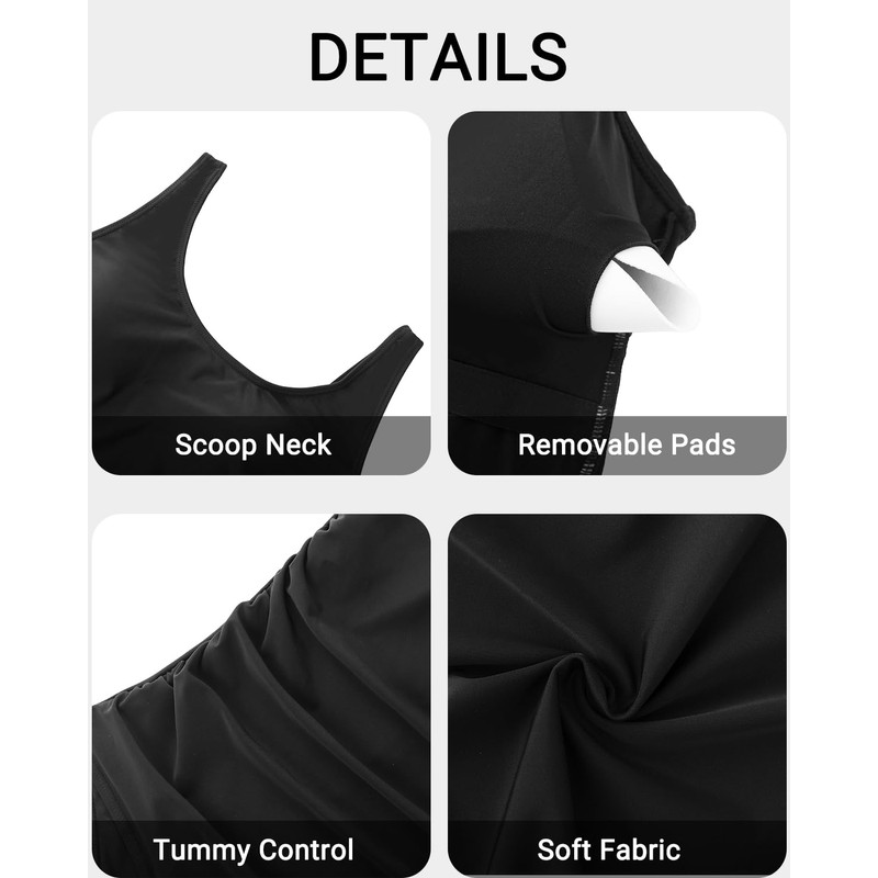 Daci - Traje de baño de una pieza para mujer,