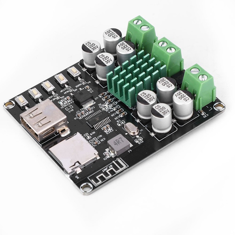 VHM-302 TPA3116D2 2x50W Dual Channel Digital Stereo Bluetooth Audio Amplifier
