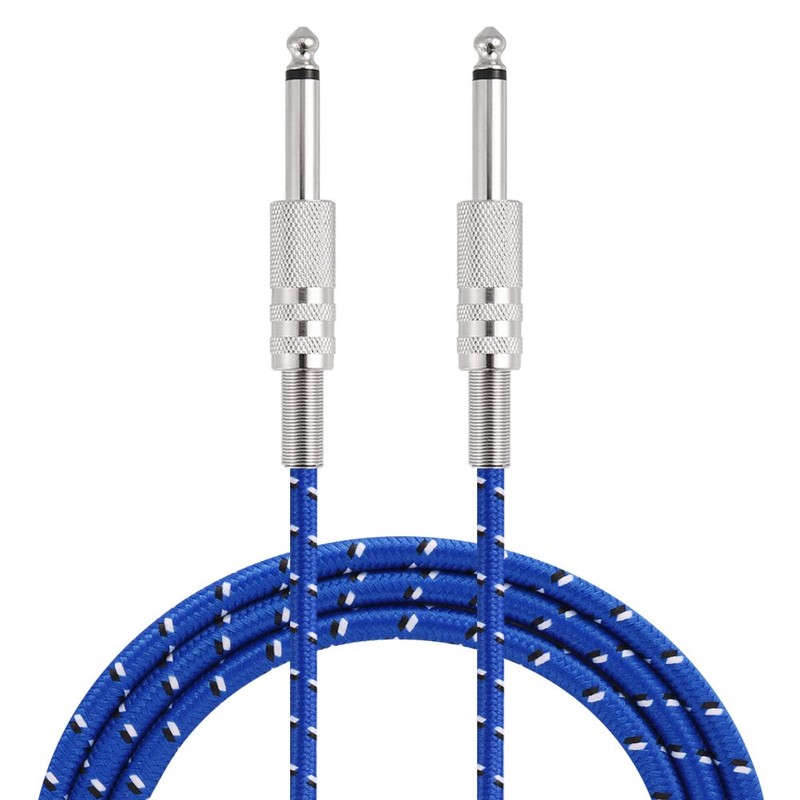 Cable de Guitarra, Cable de Audio Mono para Bajos Macho