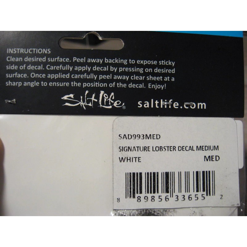 Salt Life Decal - 12" Medium Surface Mount Sticker -