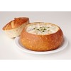 San Francisco Clam Chowder Soup with Bread Bowls