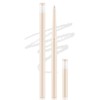 Apooliy 2pcs Eyeliner,Hochpigmentierter Eyeliner-Stift,Glatter cremiger Eyeliner,Wasserfester weißer Eyeliner,Langlebiger schwarzer Eyeliner，Braun