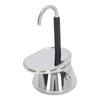 Single Spout Mocha Pot Stainless Steel Lightweight Italian Coffee Maker