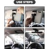 iolory Car Visor Extender,Car Visor Extender Sun Blocker,Universal Anti-Glare Polarized