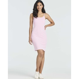 3 Pack: Womens Spaghetti Strap Tank Ribbed Mini Dress with Built-in Bra Summer Sundress Casual Lounge Dresses Spaghetti Straps Shelf Bra Cami Camisole Ribbed Sundresses Sleeveless