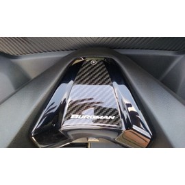 labelbike - 3D Sticker Decoration and Resin Protection for Motorcycle Scooter Handlebars Compatible with Suzuki Burgman 400 2017-2025