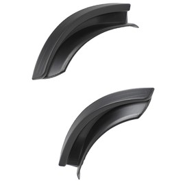 MACHSWON Hardtop Rain Diverters ABS Drip Rail Extension Rain Gutter, Car Roof Extension Rain Drip Rail Slot Diverter, 2018-2023 Compatible with Jeep Wrangler JL JLU, Gladiator JT