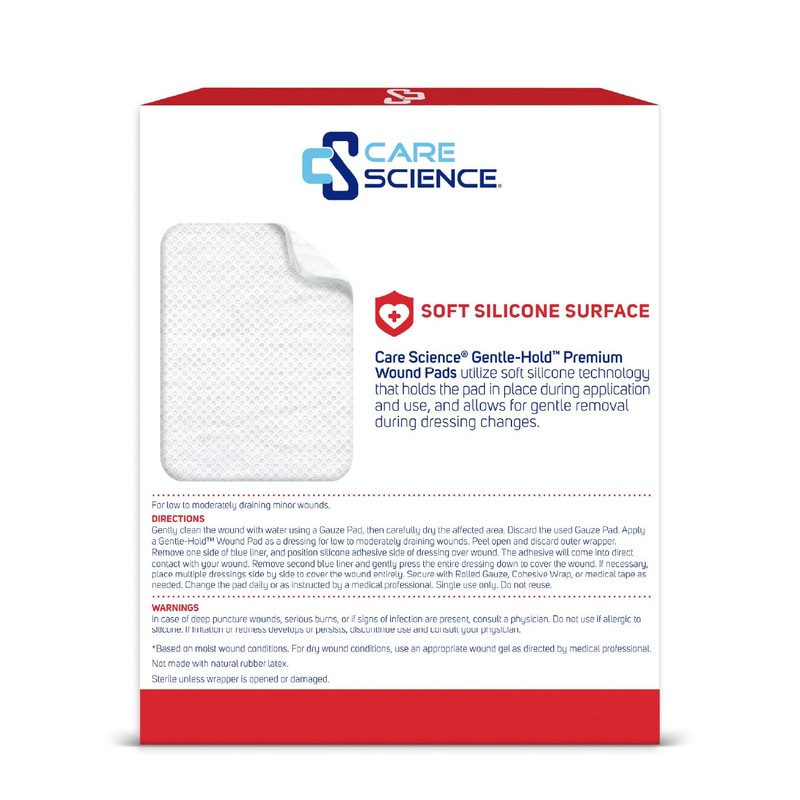 Care Science Silicone Non Stick Pads, 3 in x 4