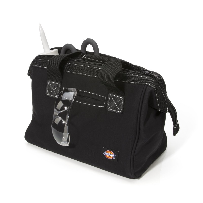 Dickies 12-Inch Durable Canvas Work Bag for Painters, Carpenters, and