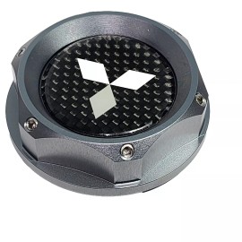 Unbranded ALUMINUM OIL FILLER CAP FOR MITSUBISHI LANCER EVOLUTION X CARBON FIBER EMBLEM 33