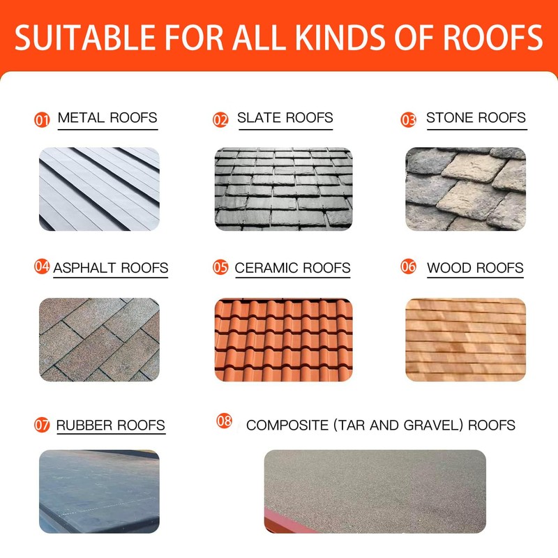 HEATIT 100ft Roof and Gutters Heating Cable with 10ft Lighted