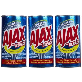 Ajax Powder Cleanser with Bleach 14 oz Pack of 3 Cleaning Agent
