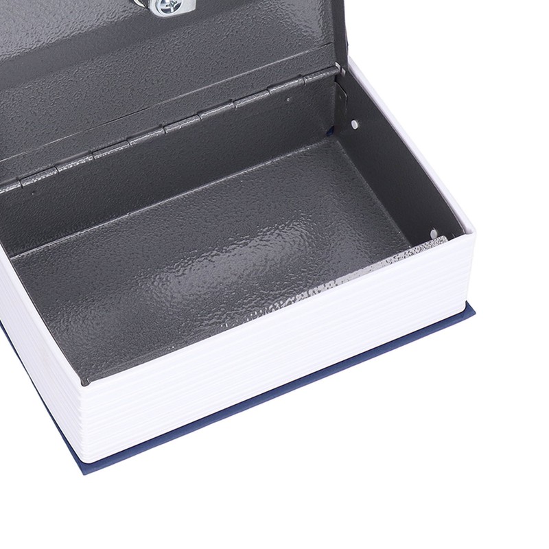 Safe Box Simulation Book Shape Decorative Storage Money Case for