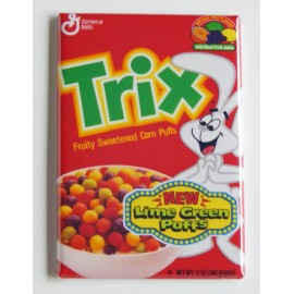 Blue Crab Magnets Trix Cereal Box FRIDGE MAGNET - 2 x 3 inches