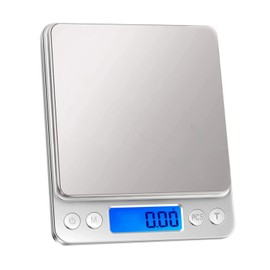 Scale, Kitchen Digital Scale, Kitchen Scale, 0.02 oz (0.5 g), Kitchen Electronic Scale, Household Cooking Scale, Measuring, Digital Kitchen Scale, Small Electronic Balance, 0.5 g to 3.0 kg, Compact,