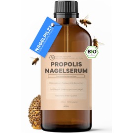 Organic Propolis Nail Serum: Acute Intensive Care for Nail Fungus; With High Dose Propolis (40%), Tea Tree Oil & Lavender as well as Vitamins & Minerals (Zinc, Selenium & Biotin); For Nourished