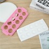 2 Dumpling Molds, 1 White Spatula, Pink Ravioli Mold, 10