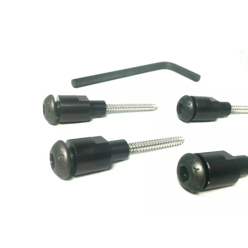 LRNJ RANGE ROVER CLASSIC ALUMINUM MOUNTING HARDWARE KIT FOR REAR