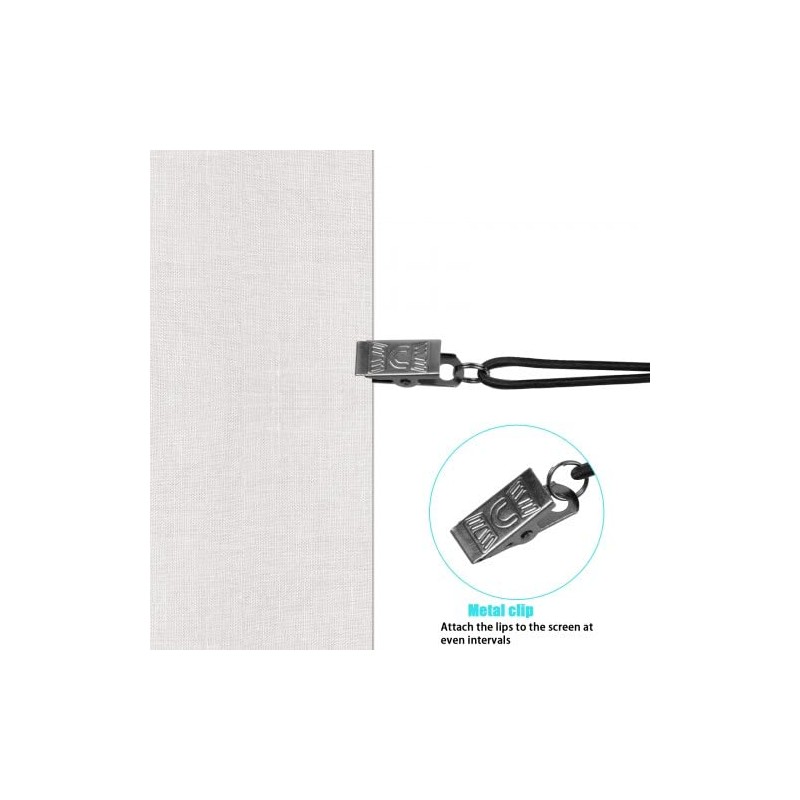 AvoDovA Backdrop Background Clips Holder, 12Pcs Background String Clips Holder,