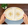 Monkey Oval Partition Plate (Western-style dishes, plates, divider dishes, children's