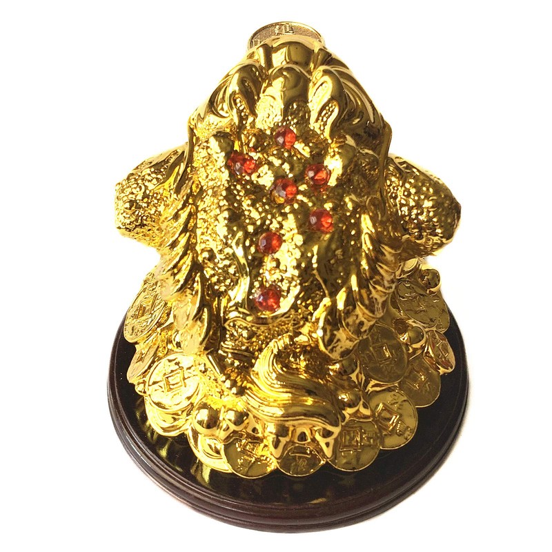 Betterdecor Feng Shui Money Frog (Three Legged Wealth Toad) Chan