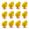 AKH® Chenille Yellow Chicks | 12 Pcs Easter Chicks |