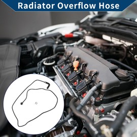 Hihaha No.8V618K012CB Radiator Overflow Hose for Ford C-Max MK2 1.6 2011-2019 Engine Coolant Tank Return Hose Good Sealing Rubber 1 Pc Black