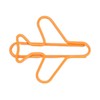 Aircraft Shape Paper Clips Cute Small Paperclips for Office School