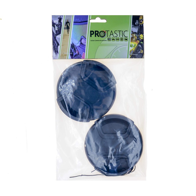 PROtastic® 77mm Lens Caps (Pack Of 2) - Spring Loaded