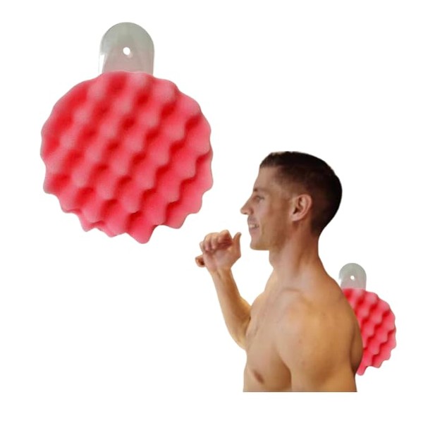 Hands-Free Back Cleaning Made Easy, Simply Stick to Your Wall